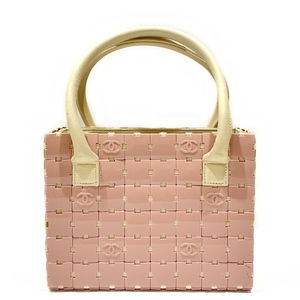 CHANEL Puzzle Here Mark Square Handbag